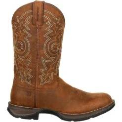 Durango Men's Rebel 12" Round Toe WP Western Boot - Brown - DDB0163 -Boot Shop DDB0163 profile
