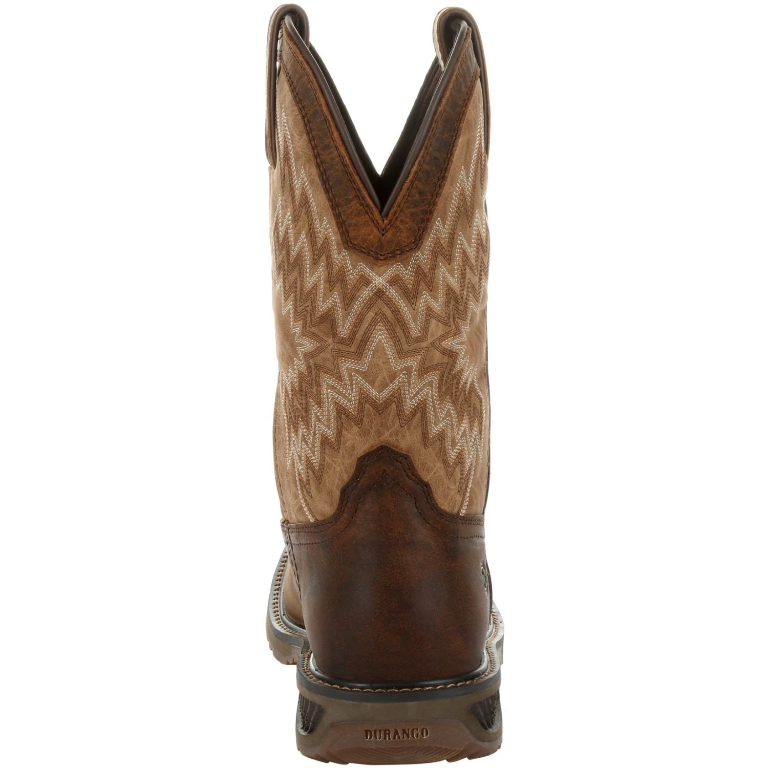 Durango Men's Workhorse 11" Steel Toe Western Work Boot- Brown- DDB0184 6 Durango Men's Workhorse 11" Steel Toe Western Work Boot- Brown- DDB0184 - Image 4
