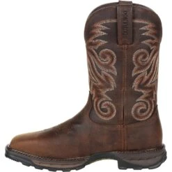 Durango Men's Maverick XP 11" Steel Toe WP Western Work Boot - DDB0206 -Boot Shop DDB0206 instep profile