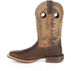Durango Men's Rebel Pro 12" Square Toe Western Boot - Brown - DDB0221 -Boot Shop DDB0221 instep profile