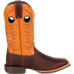 Durango Men's Rebel Pro 12" Square Toe Western Boot - Orange - DDB0230 -Boot Shop DDB0230 profile