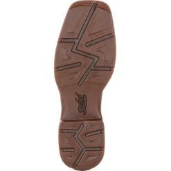 Durango Men's Rebel 11" Square Toe Western Boot - Brown - DDB0233 -Boot Shop DDB0233 outsole
