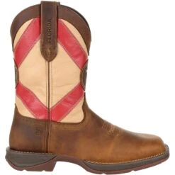 Durango Men's Rebel 11" Square Toe Western Boot - Brown - DDB0233 -Boot Shop DDB0233 profile