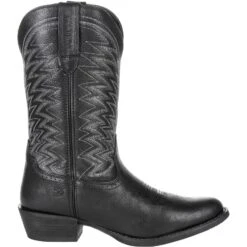 Durango Men's Rebel Frontier 12" R-Toe Western Boot - Black - DDB0241 -Boot Shop DDB0241 profile