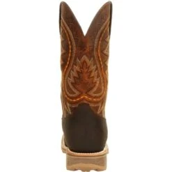 Durango Men's Maverick Pro 12" Square Toe WP Western Work Boot DDB0299 -Boot Shop DDB0299 back