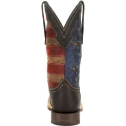 Durango Men's Rebel Pro Vintage Flag 12" Sqr Toe Western Boot - DDB0303 12 Durango Men's Rebel Pro Vintage Flag 12" Sqr Toe Western Boot - DDB0303 -Boot Shop DDB0303 back