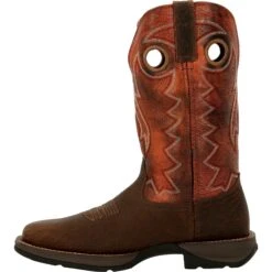 Durango Men's Rebel Ventilated 12" Square Toe Western Boot - DDB0327 -Boot Shop DDB0327 instep profile