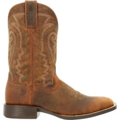Durango Men's Westward™ 11" Square Toe Pull-On Western Boot - DDB0342 -Boot Shop DDB0342 profile