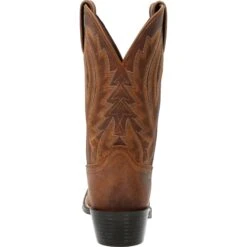 Durango Men's Westward™ 11" Square Toe Western Boot - Cognac - DDB0352 -Boot Shop DDB0352 back