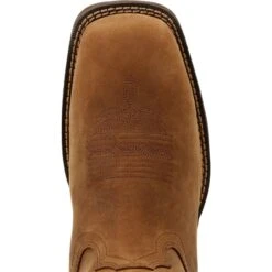 Durango Men's Rebel™ 12" Square Toe WP Western Boot - Russet - DDB0361 -Boot Shop DDB0361 birdseye