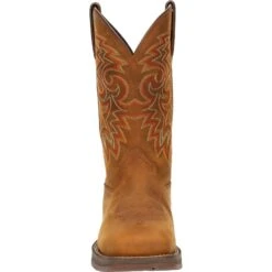 Durango Men's Rebel™ 12" Square Toe WP Western Boot - Russet - DDB0361 -Boot Shop DDB0361 front
