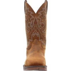 Durango Men's Rebel Work 11" WP Steel Toe Western Boot -Brown- DDB0389 -Boot Shop DDB0389 3 LARGE 21cd675d 1597 4351 bee0 cd7b0d16b53d