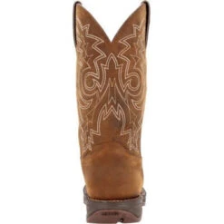Durango Men's Rebel Work 11" WP Steel Toe Western Boot -Brown- DDB0389 -Boot Shop DDB0389 4 LARGE 4e4b3c95 ee18 4fa7 87a6 16d5412a25cc