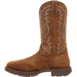 Durango Men's Rebel Work 11" WP Steel Toe Western Boot -Brown- DDB0389 -Boot Shop DDB0389 5 LARGE 4ab81079 ec4f 4802 91ba 1a85beedc194