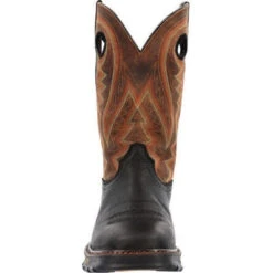 Durango Men's Maverick XPâ„¢ 11" Slip Resist Western Boot -Onyx- DDB0402 -Boot Shop DDB0402 3 LARGE daff0644 2aa0 43ed 90ab e95fbda03d22