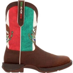 Durango Men's Rebel By Mexico Flag 11" ST Western Boot -Brown- DDB0430 -Boot Shop DDB0430 8 LARGE bfb2d9e2 9662 45d9 998f 921c12087242