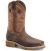 Double H Men's Abner 12" Sqr Toe WP Western Work Boot - Brown - DH4353 -Boot Shop DH4353 900xauto