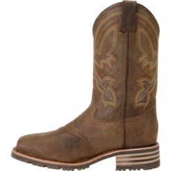 Double H Men's Jeyden 11" Comp Toe WP Western Work Boot- Brown- DH5124 -Boot Shop DH5124 500xauto Instep
