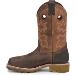 Double H Men's Abner 12" Comp Toe WP Western Work Boot- Brown - DH5353 -Boot Shop DH5353 500xauto Instep