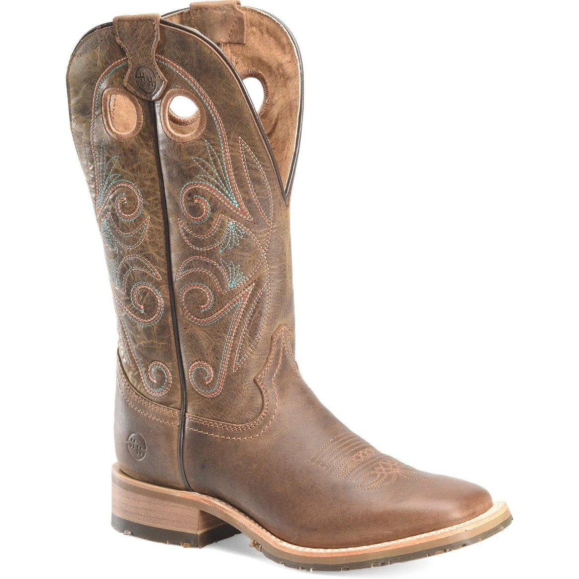 Double H Women's Grace 12" Wide ST Roper Work Boot - Brown - DH7030 3 Double H Women's Grace 12" Wide ST Roper Work Boot - Brown - DH7030