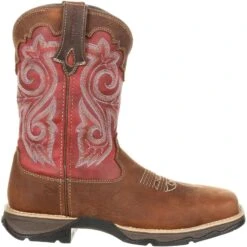 Durango Women's Lady Rebel 10" Comp Toe WP Western Work Boot - DRD0220 -Boot Shop DRD0220 profile