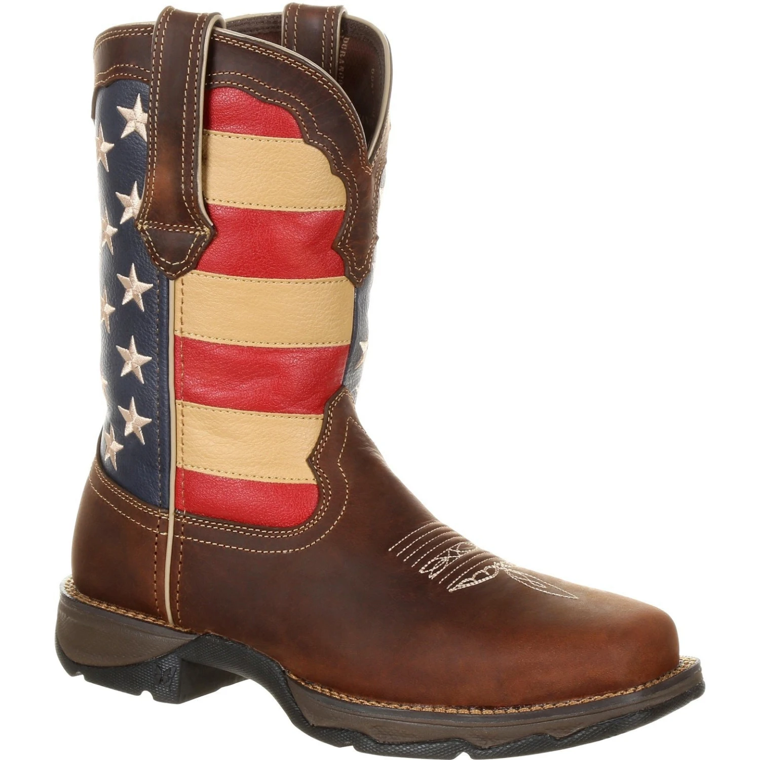 Durango Women's Lady Rebel 10" Steel Toe Patriotic Flag Work Boot 3 Durango Women's Lady Rebel 10" Steel Toe Patriotic Flag Work Boot