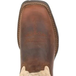 Durango Women's Lady Rebel 11" Square Toe Western Boot- Brown- DRD0332 -Boot Shop DRD0332 birdseye