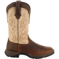Durango Women's Lady Rebel 11" Square Toe Western Boot- Brown- DRD0332 -Boot Shop DRD0332 profile