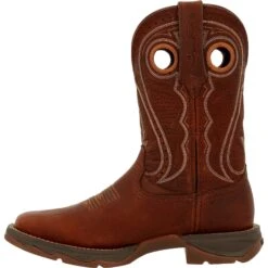 Durango Women's Lady Rebel™ 11" Sqr Toe Pull-On Western Boot - DRD0407 -Boot Shop DRD0407 instep profile