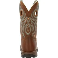 Durango Women's Maverick 10" Soft Toe WP Western Work Boot - DRD0417 -Boot Shop DRD0417 back