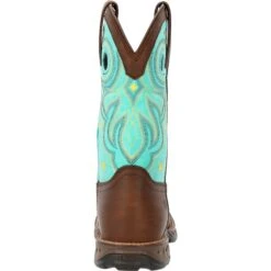 Durango Women's Maverick 10" Soft Toe WP Western Work Boot - DRD0419 -Boot Shop DRD0419 back