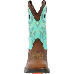 Durango Women's Maverick 10" Soft Toe WP Western Work Boot - DRD0419 -Boot Shop DRD0419 front