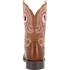 Durango Women's Westward 10" Square Toe Western Work Boot -Brown- DRD0445 -Boot Shop DRD0445 4 LARGE 80e13117 985a 4155 8a1a 36de7ffef622