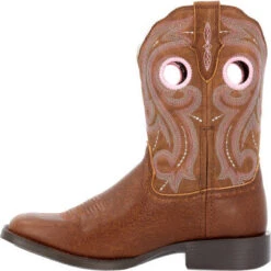 Durango Women's Westward 10" Square Toe Western Work Boot -Brown- DRD0445 -Boot Shop DRD0445 5 LARGE 23e0df86 8725 47b8 bb72 b6cfc94fb7b6