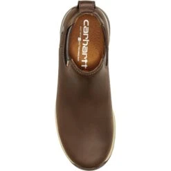 Carhartt Men's Chelsea 4" Non-Safety Toe WP Work Boot - Brown - FA4015-M -Boot Shop FA4015 M8