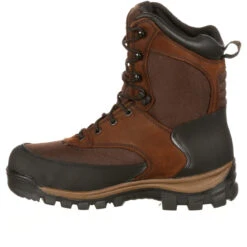 Rocky Men's Core 8" WP 800G Ins Outdoor Boot - Brown - FQ0004753 -Boot Shop FQ0004753 instep profile