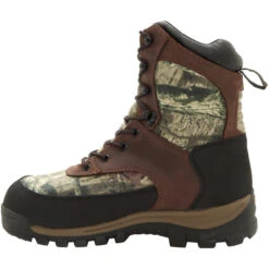 Rocky Men's Core 8" WP 800G Thinsulate Hunt Boot - Brown - FQ0004755 -Boot Shop FQ0004755 instep profile