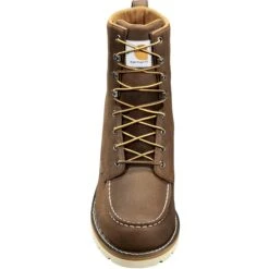 Carhartt Men's 8" WP Non Safety Toe Wedge Boot - Dark Brown - FW8095-M -Boot Shop FW8095 M6