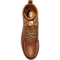 Carhartt Men's 8" Waterproof Steel Toe Wedge Boot - Redwood - FW8275-M -Boot Shop FW8275 M8