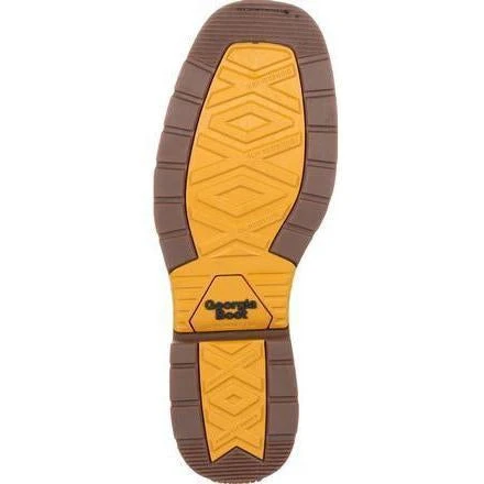 Georgia Men's Carbo-Tec LT 11" Pull-On WP Western Boot -Brown- GB00266 9 Georgia Men's Carbo-Tec LT 11" Pull-On WP Western Boot -Brown- GB00266 - Image 7