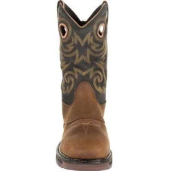 Georgia Men's Carbo-Tec LT 11" Stl Toe WP Western Boot -Brown- GB00267 -Boot Shop GB00267 4
