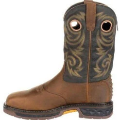 Georgia Men's Carbo-Tec LT 11" Stl Toe WP Western Boot -Brown- GB00267 -Boot Shop GB00267 7
