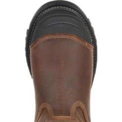 Georgia Men's Rumbler 10" Comp Toe WP Pull-On Work Boot-Brown- GB00286 -Boot Shop GB00286 8