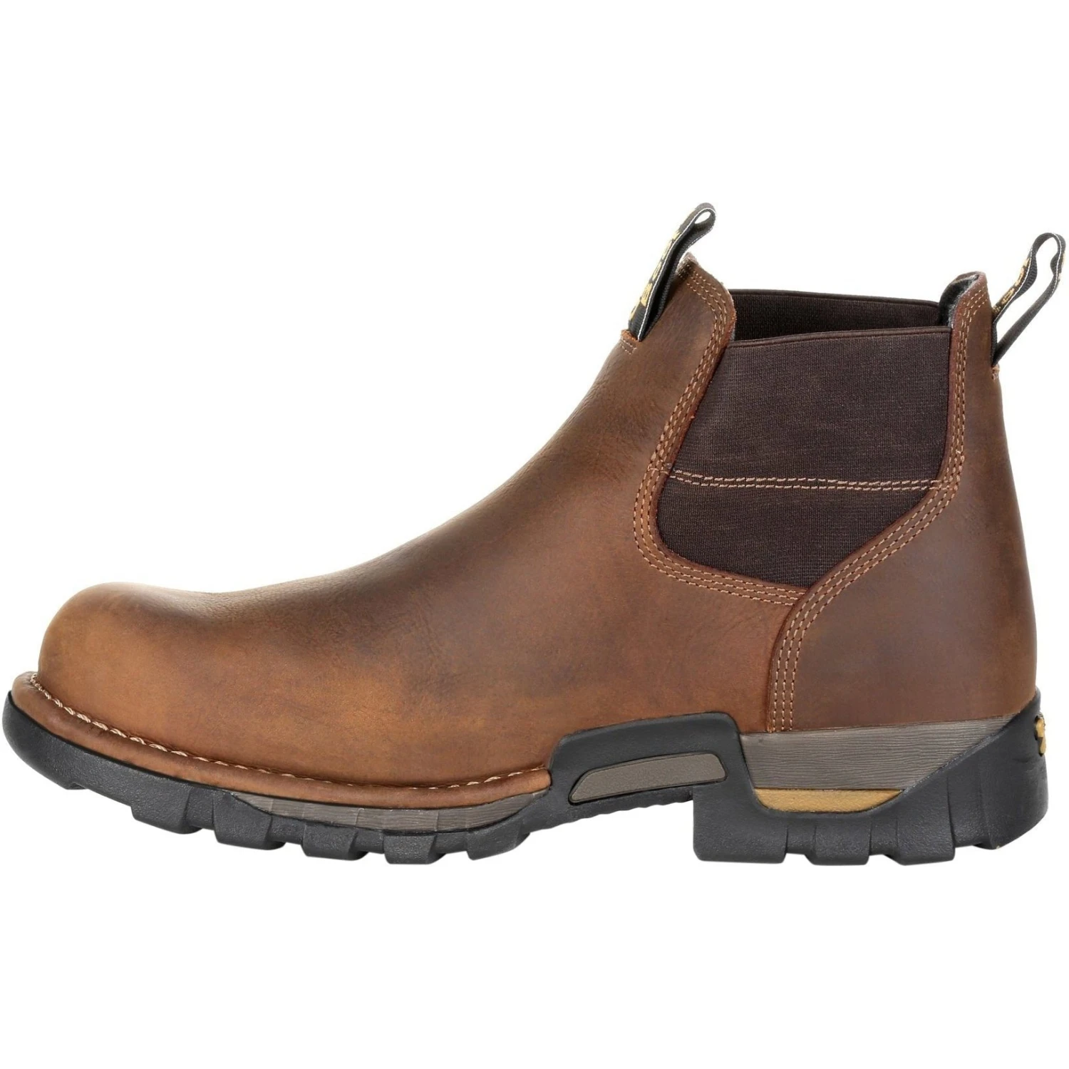 Georgia Men's Eagle One Soft Toe WP Chelsea Work Boot - Brown - GB00315 5 Georgia Men's Eagle One Soft Toe WP Chelsea Work Boot - Brown - GB00315 - Image 3