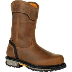 Georgia Men's Carbo-Tec LTX 11" Comp Toe WP Pull-On Work Boot- GB00394