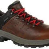 Georgia Men's Eagle Trail Soft Toe WP Oxford Work Shoe - Brown - GB00398