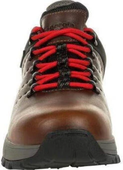 Georgia Men's Eagle Trail Soft Toe WP Oxford Work Shoe - Brown - GB00398 -Boot Shop GB00398 4