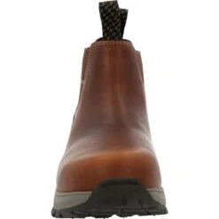 Georgia Men's Eagle Trail 5" Soft Toe WP Chelsea Boot- Brown - GB00478 13 Georgia Men's Eagle Trail 5" Soft Toe WP Chelsea Boot- Brown - GB00478 -Boot Shop GB00478 front