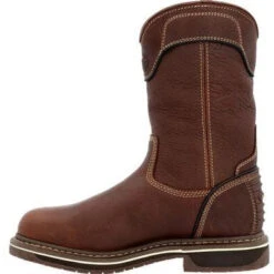 Georgia Women's Amp Lt Edge 10" WP Pull On Work Boot -Brown- GB00516 -Boot Shop GB00516 5 LARGE 3de12eeb fd20 4f7c 900c 0bb0df5e0e20