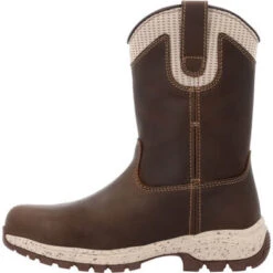 Georgia Women's Eagle Trail 10" WP Alloy Toe Work Boot -Brown- GB00557 -Boot Shop GB00557 5 LARGE 1f9ad17c 2aff 4f19 b7c9 7025b8831362